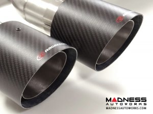Alfa Romeo Stelvio Performance Exhaust - 2.9L QV - Ragazzon - Evo Line - Axle Back - Dual Exit/ Quad Carbon Tips
